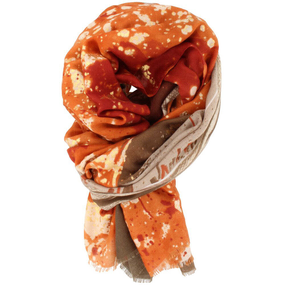Damen Tuch von Cintura M auch in Orange erhältlich
