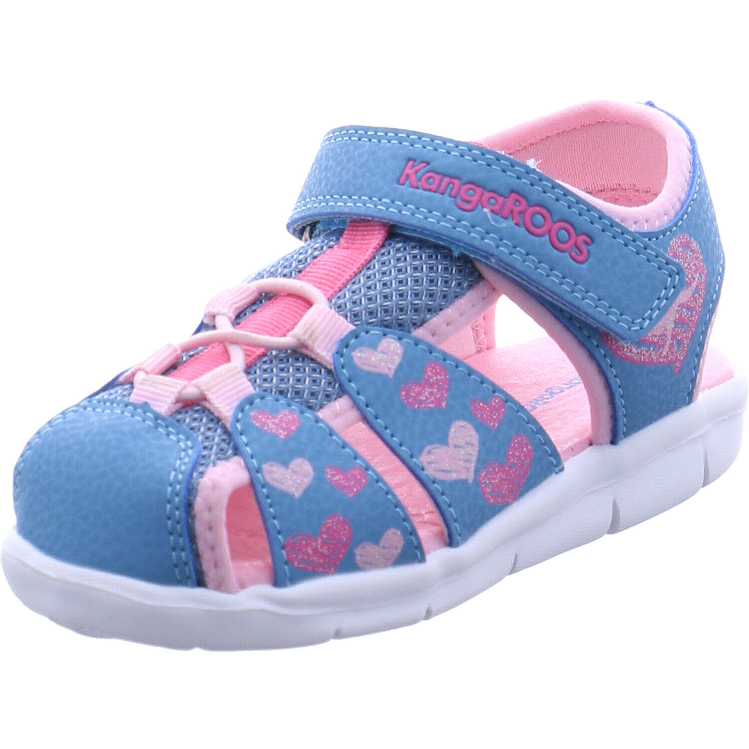Kangaroos Sandale K-Tiffy Blau/rosa für Mädchen