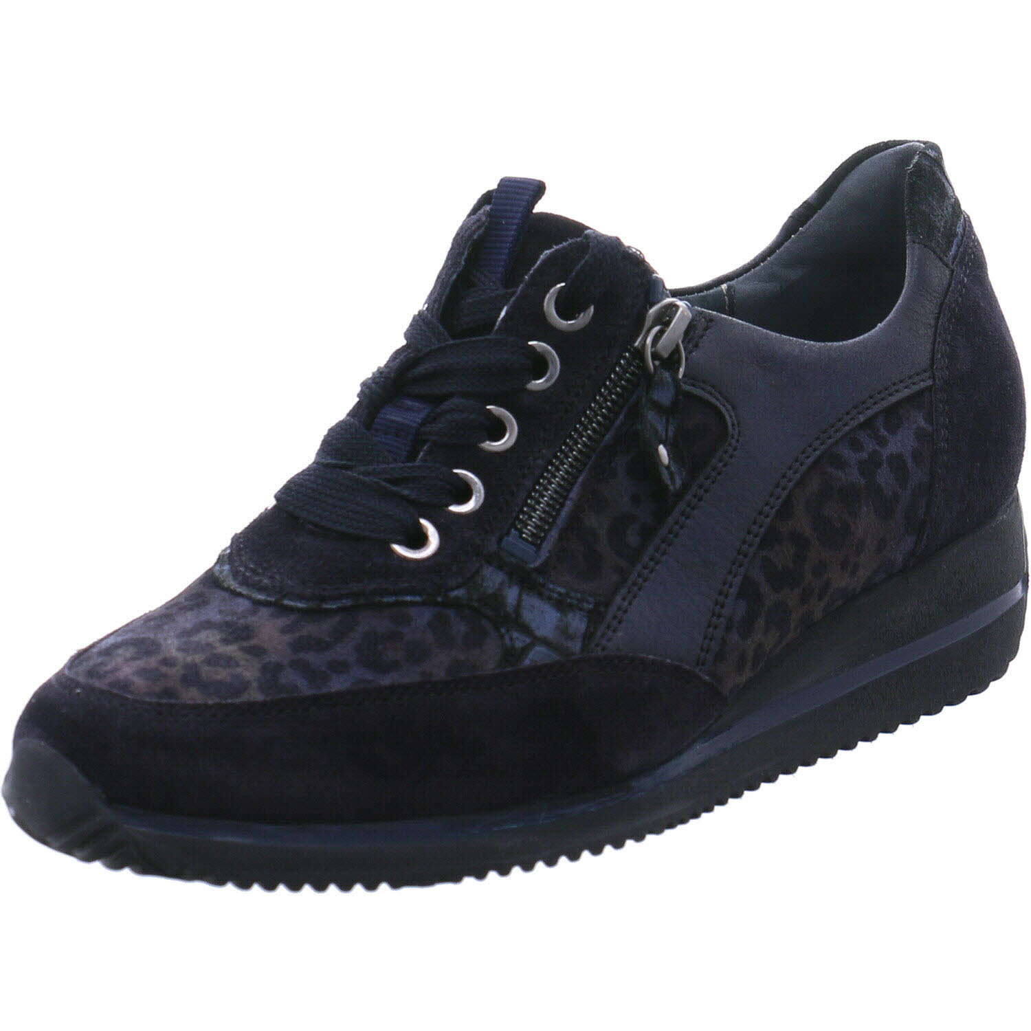 Waldläufer Sneaker low Himona Marine blau für Damen