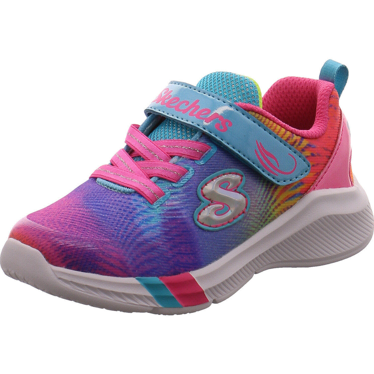 Skechers Sneaker low Dreamy Lites Sunny Sprints Pink/türkis für Mädchen