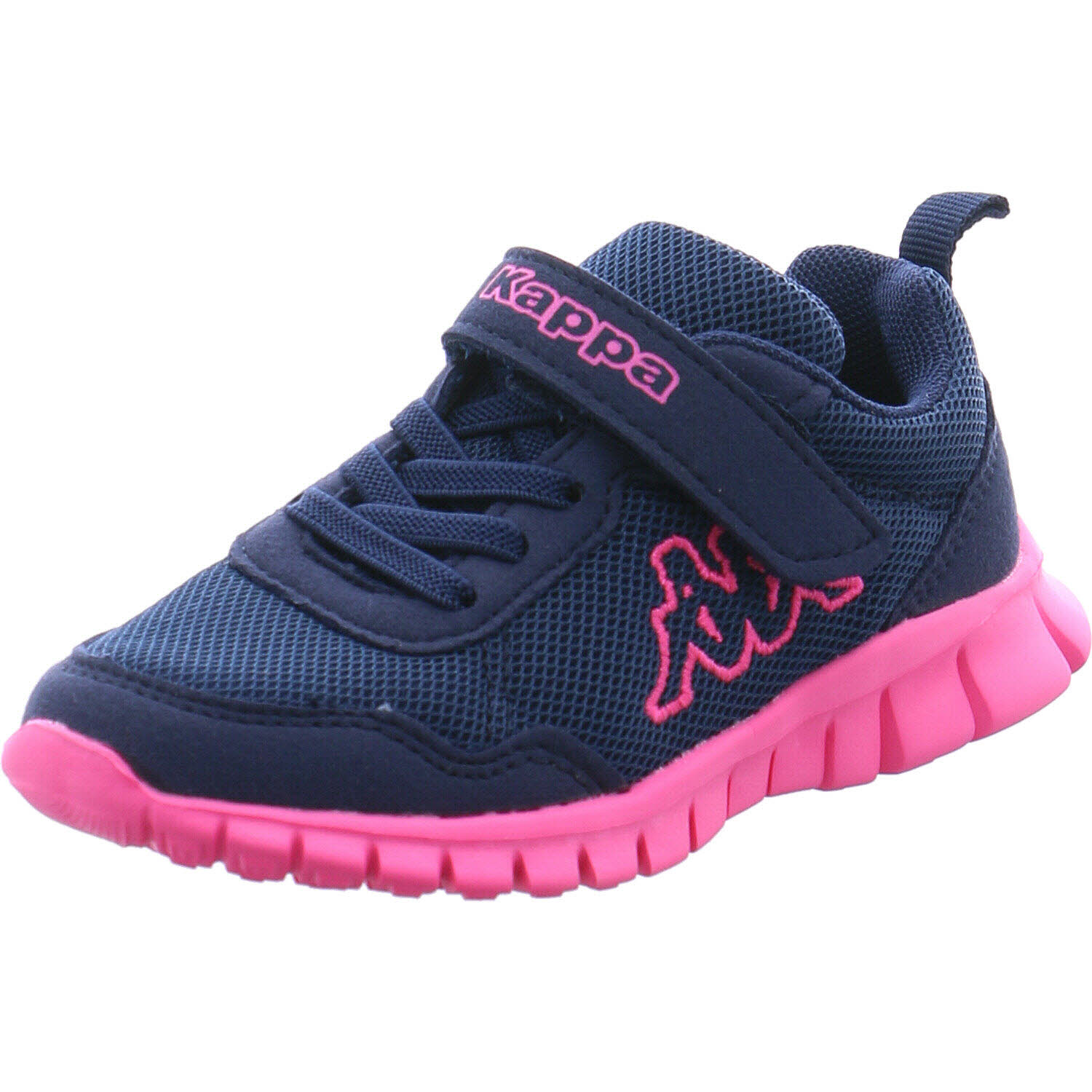 VALDIS Sneaker Kappa BC Shoes Stylecode: low | blau/pink P&P für K BCK 260982 Mädchen in