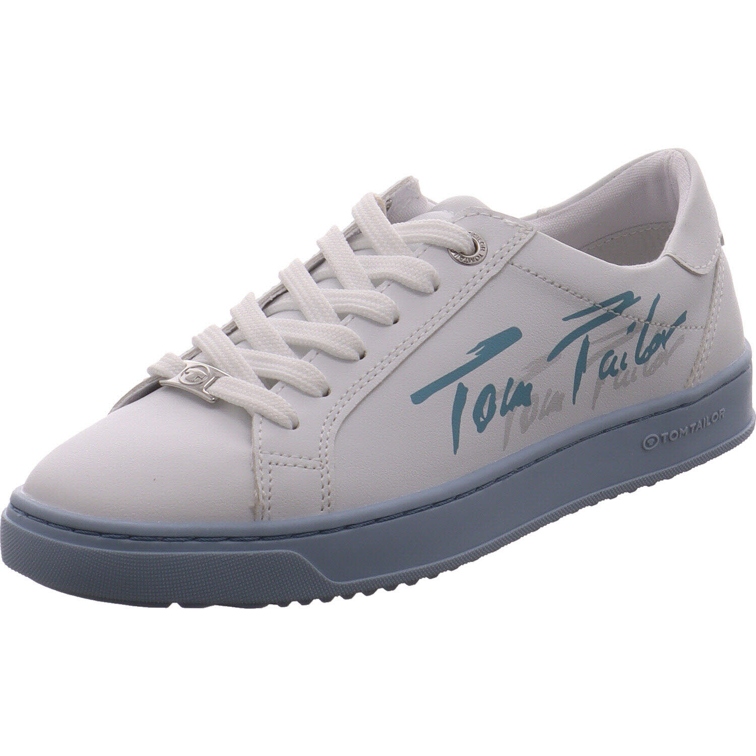Tom Tailor Sneaker low Weiß blau für Damen
