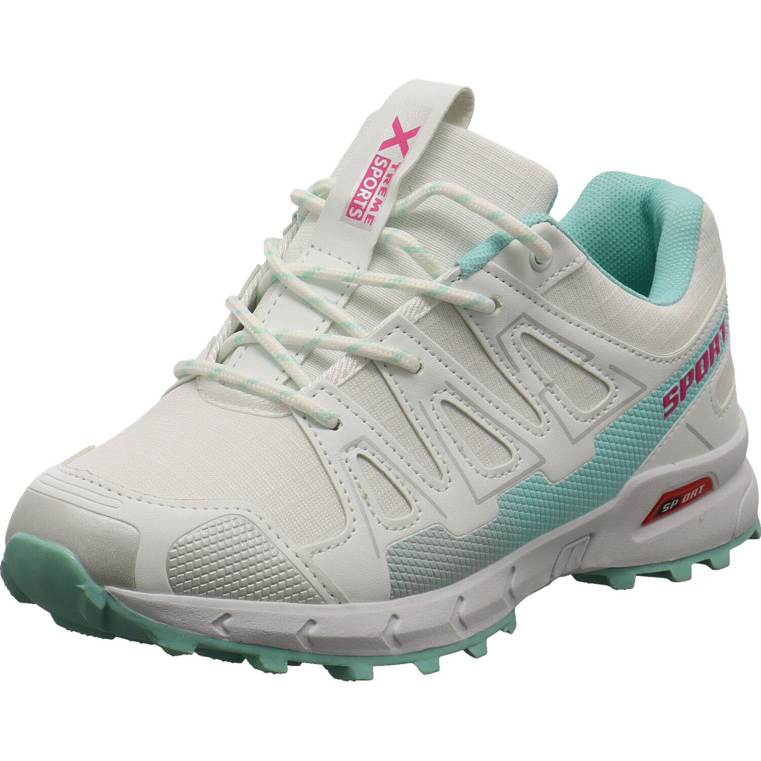 Xtreme Sports Trekking Schuh Weiß/grün für Damen