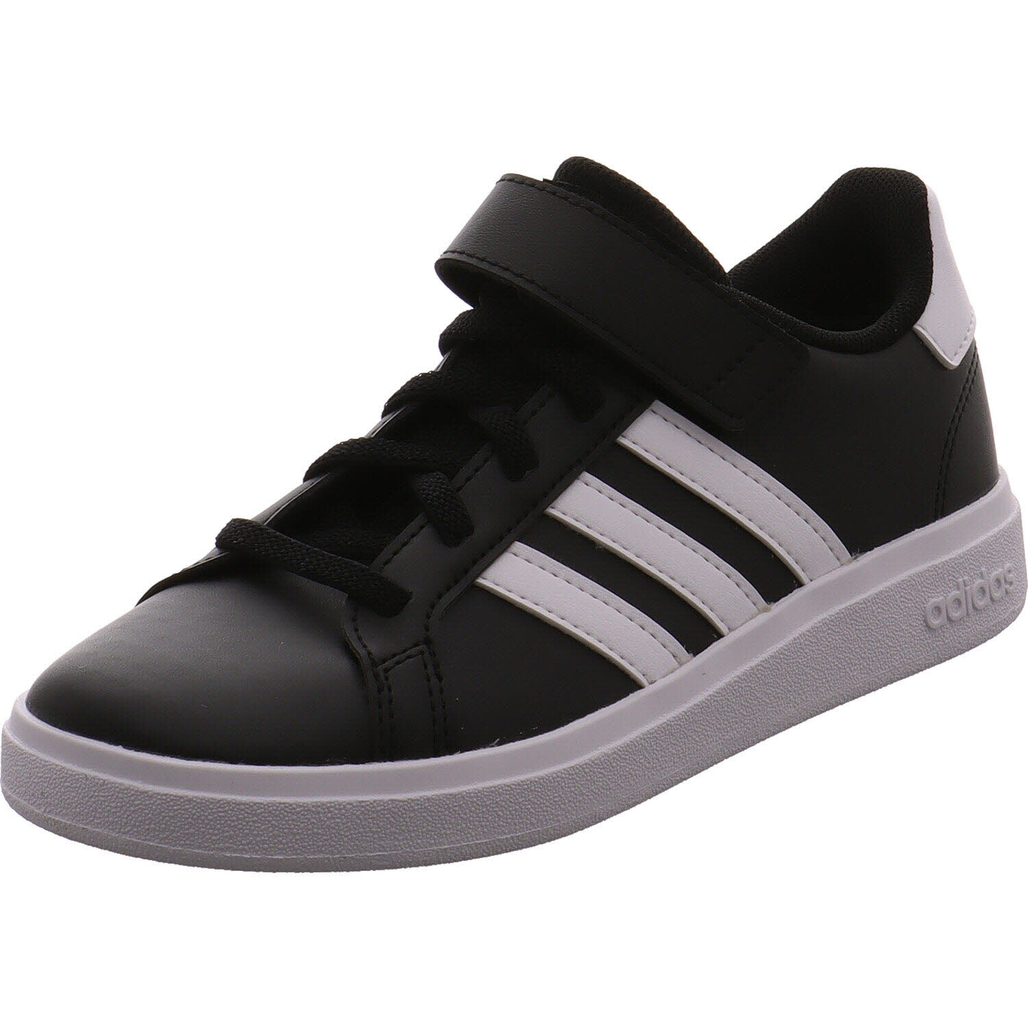 Adidas Sneaker low Grand Court 2.0 EL K Schwarz/weiß für Jungen