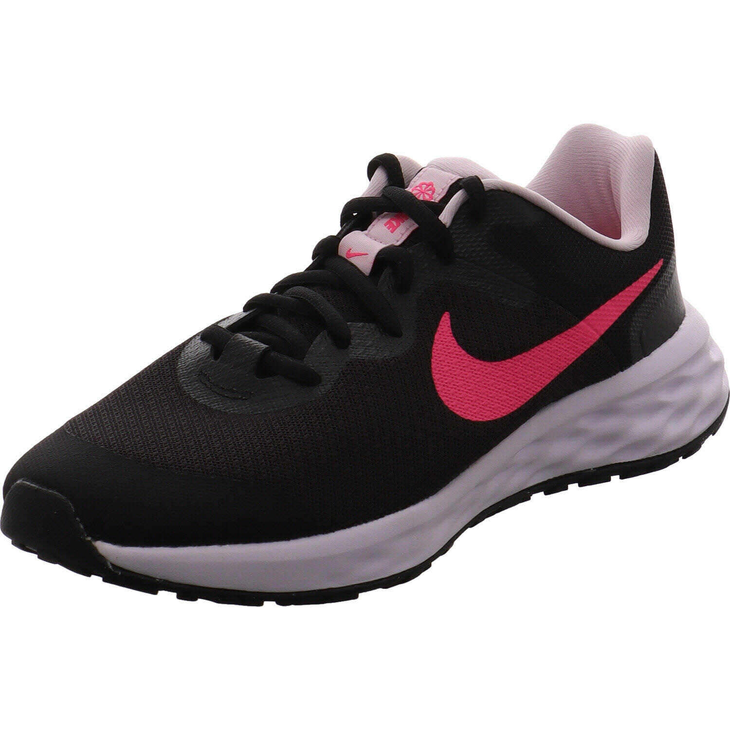 Nike Sneaker low Revolution 6 Schwarz/pink für Damen