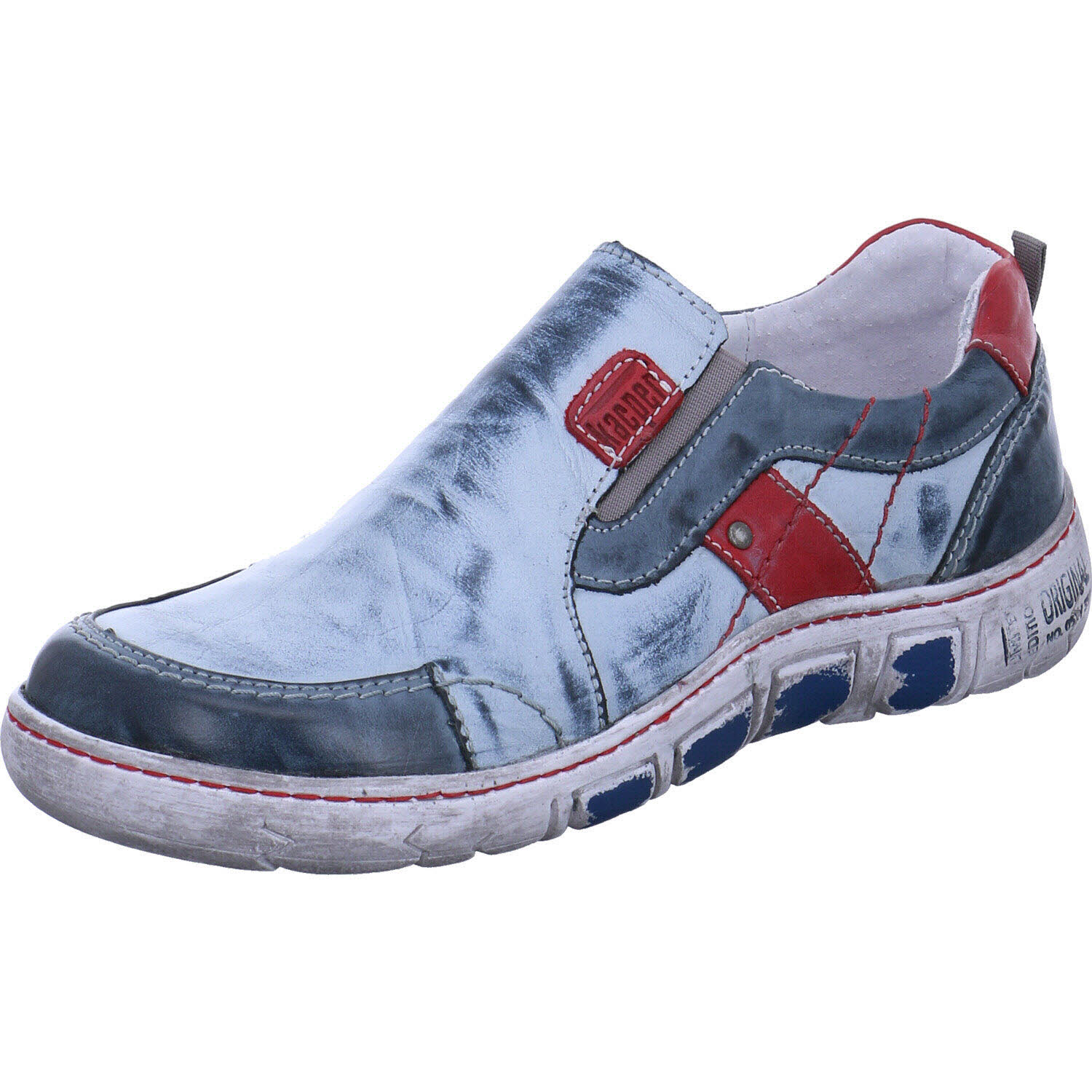 Kacper Sneaker low Blau/rot für Damen