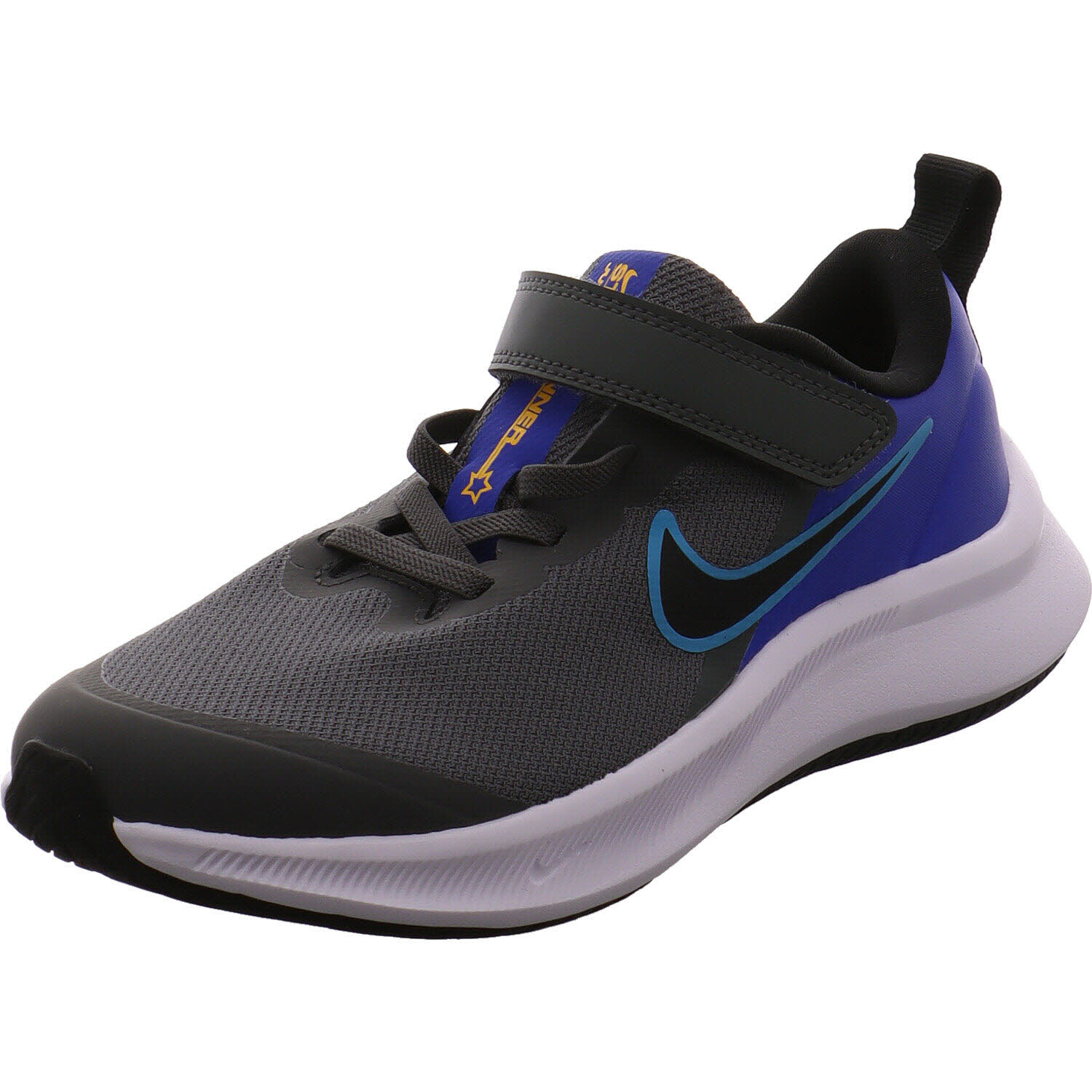 Nike Sneaker low Star Runner 3 Grau/blau für Jungen