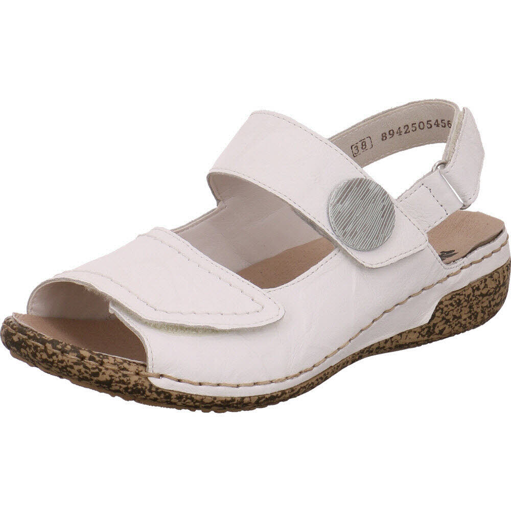 Rieker Sandale Weiß für Damen