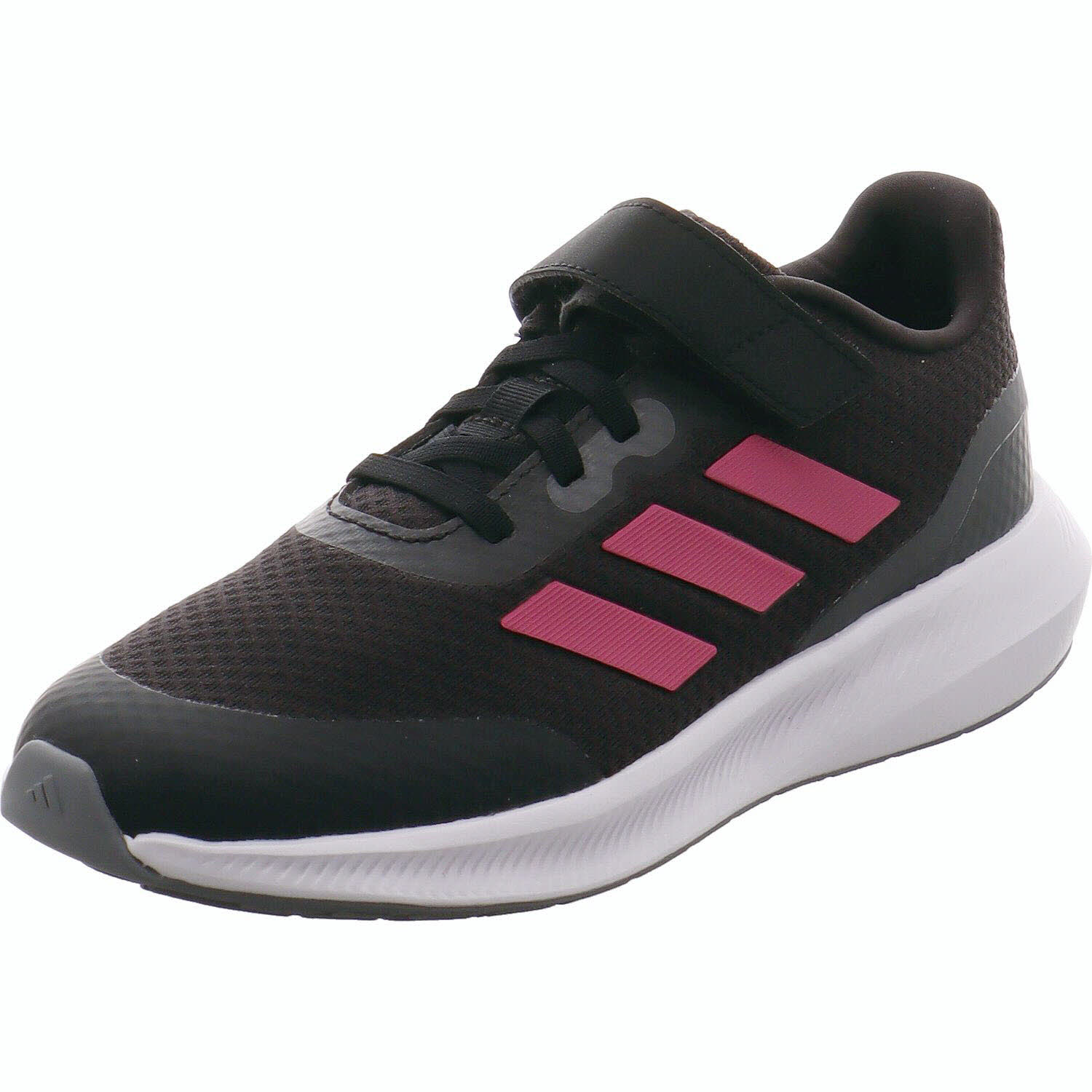 Adidas Sneaker low RunFalcon 3.0 EL K Schwarz/pink für Mädchen