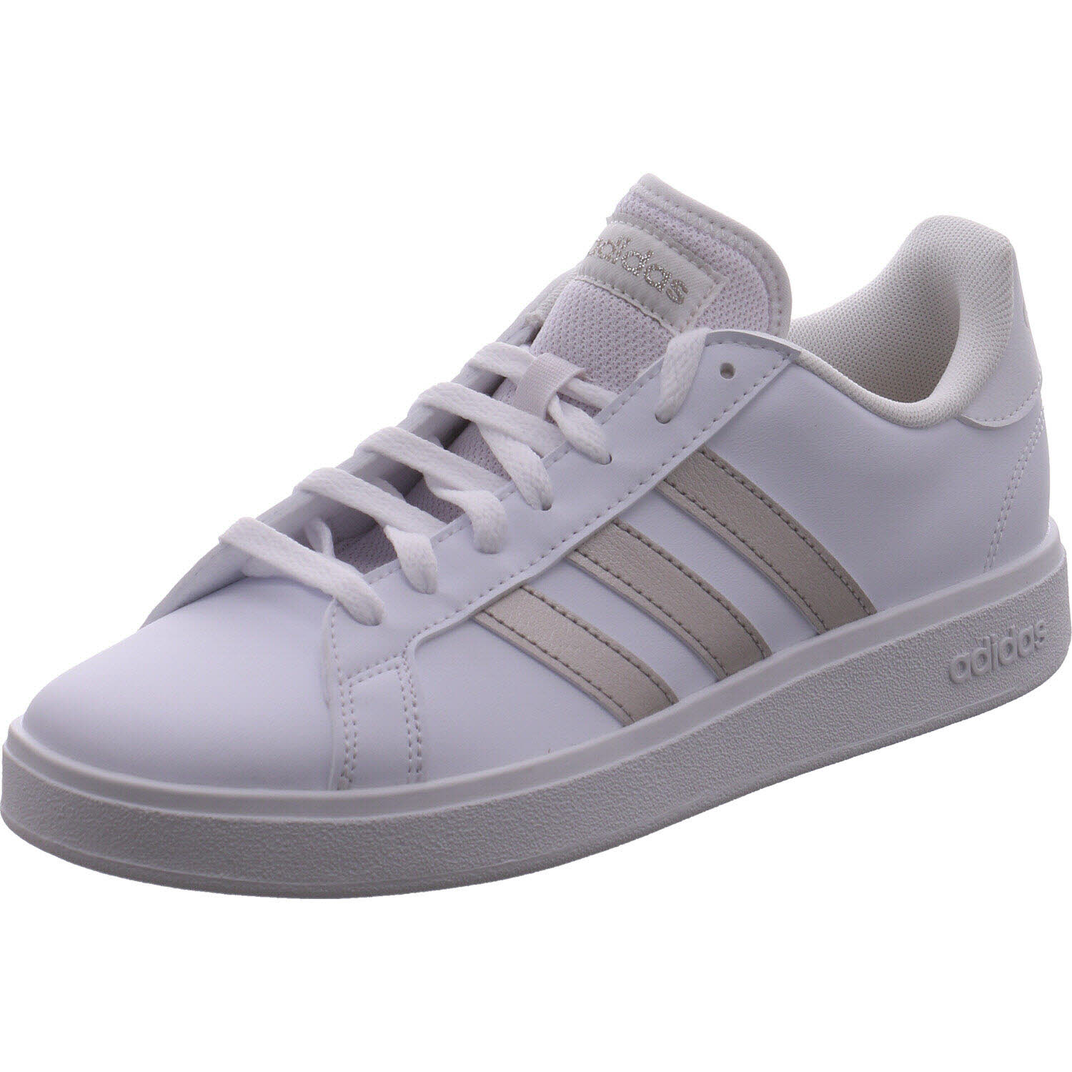 Adidas Sneaker low Grand Court Base 2.0 Weiß/silber für Damen