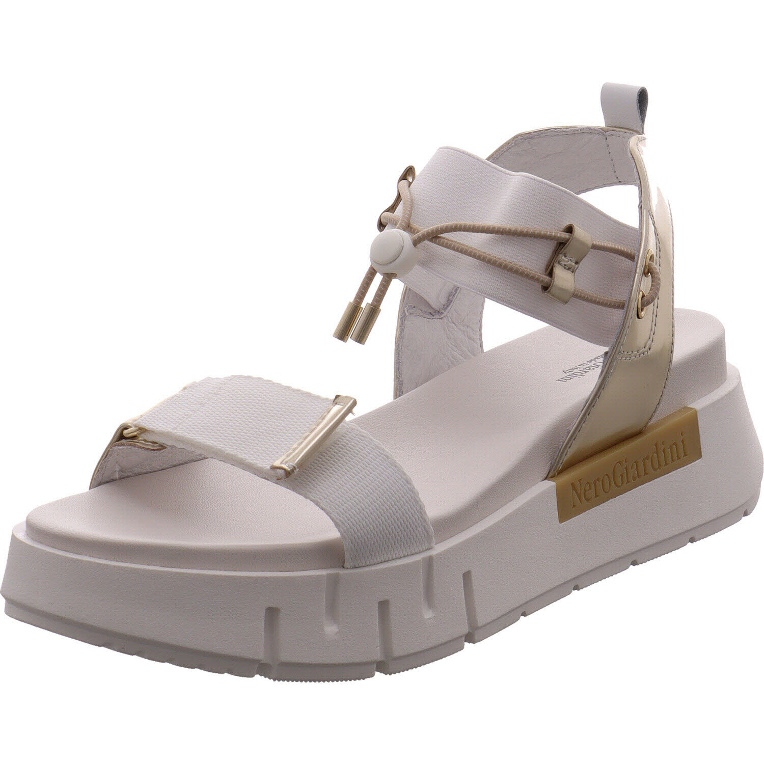 NeroGiardini Sandale Weiß für Damen