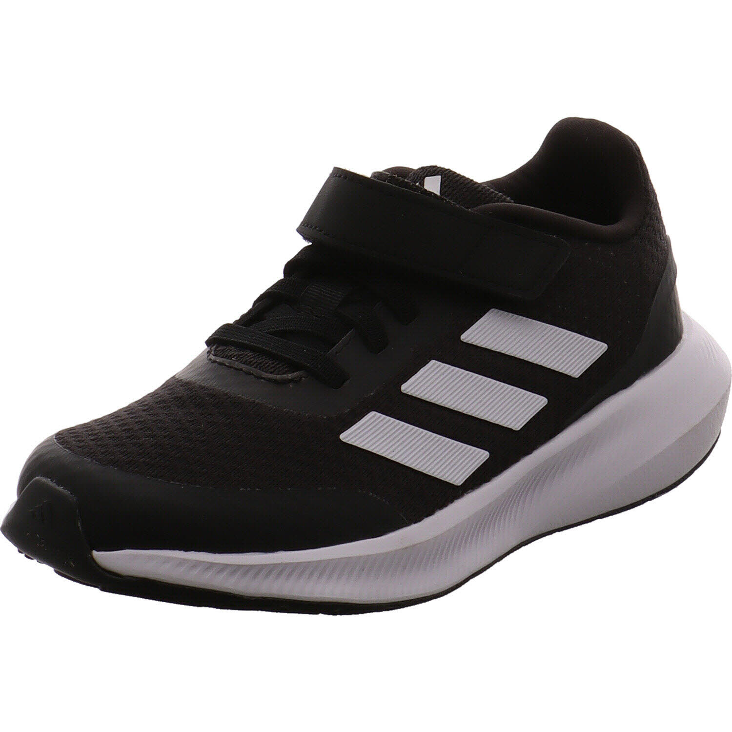 Adidas Sneaker low RunFalcon 3.0 EL K Schwarz/weiß für Jungen